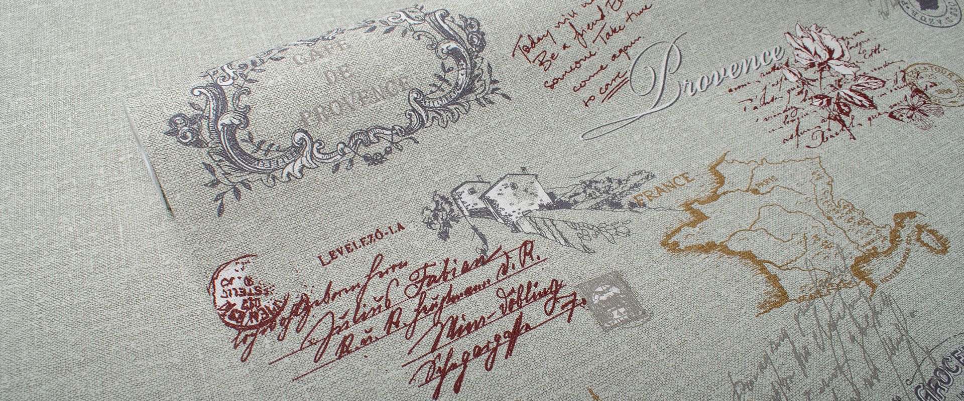 Мотив CAFÉ 88353 - Текстура - фото 1