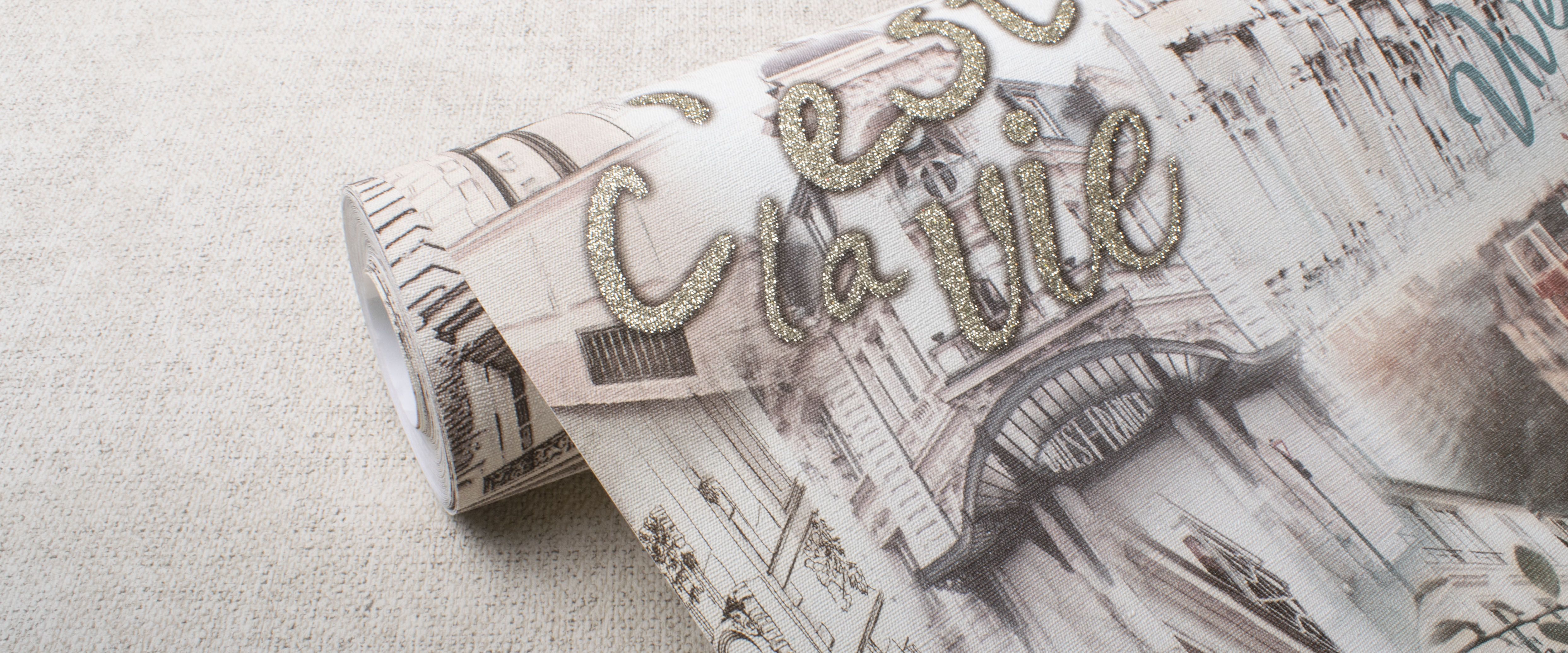 Мотив MERCI 889433 - Текстура - фото 1